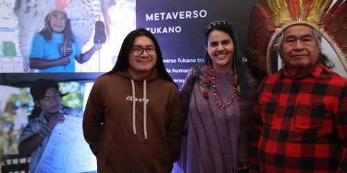 Lançamento do Lab Metaverse UCB com Álvaro Tukano, Luvan Tukano e Liana
